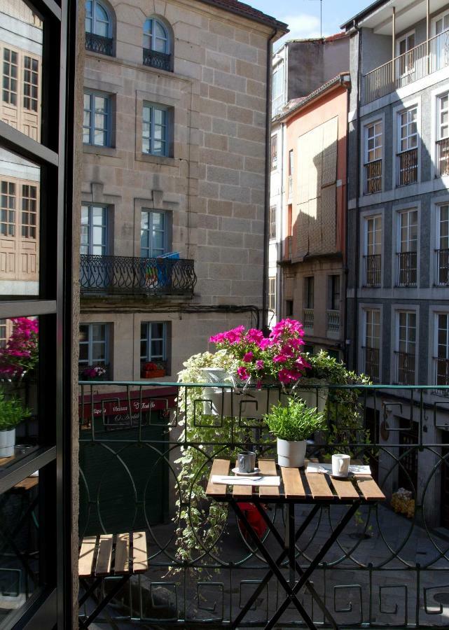 Acio Blanco. Loft En El Casco Historico De Оуренсе Екстериор снимка